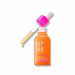 Nip + Fab Vitamin C Fix Booster Face Drops Moisturizing Hydrating Antioxidant Face Brightener for Skin Brightening and Toning with Acai Fruit Ext