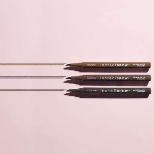 Collection Cosmetics Incredibrow Microblade Brow Pen, 24-Hour Wear, Smudge and Waterproof, Blonde