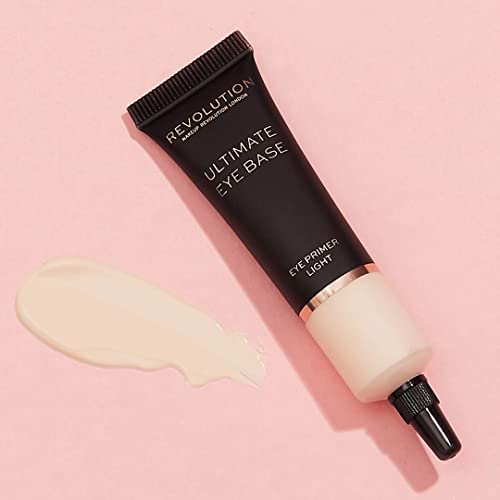 Makeup Revolution, Ultimate Eye Base Eye Primer, Light, 15 ml
