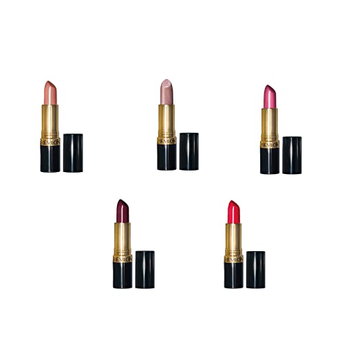 Revlon Super Lustrous Lipstick, High Impact Lipcolour with Moisturising Creamy Formula, Infused with Vitamin E and Avocado Oil in Pink Pearl, Sky