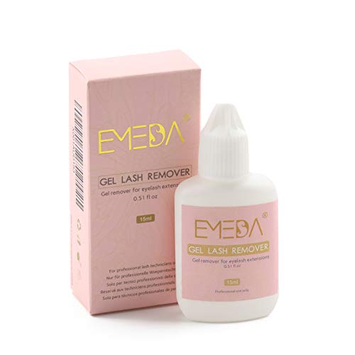 EMEDA Eyelash Extension Remover Gel Individual Lash Extension Remover 15ml Eyelash Extension Glue Removal Gel Lash Remover for Individual eyelash