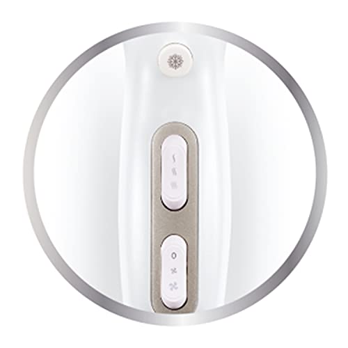 Remington Hydraluxe Hair Dryer with Moisture Lock Conditioners - Includes Diffusor and Slim Styling, Wide Drying Concentrators - AC8901, White