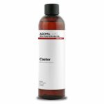 ORGANIC - CASTOR Oil - 250mL - 100% Pure, Natural, Cold Pressed And Cosmos Certified - AROMA LABS (French Brand)