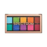 Profusion Cosmetics Spectrum Mixed 10 Shade Eyeshadow Palette (richly saturated blendable matte shades)
