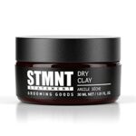 STMNT Grooming Goods Dry Clay | Extra Matte Finish | Super Strong Control | Easy to Wash Out