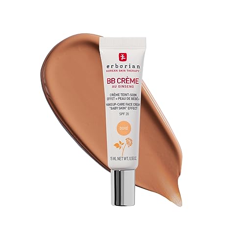 Erborian - BB Cream With Ginseng - Complexion Cream - "Baby Skin" Effect - Korean Cosmetic Treatment 5 -In -1 For SPF 20 - Clear - 40 ml