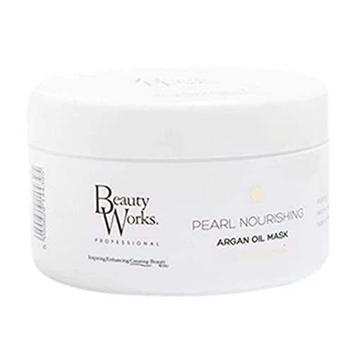 Beauty Works Pearl Nourishing Argan Oil Mask 250ml Milk Protein Deep Conditioning Treatment