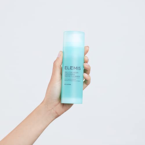 ELEMIS Pro-Collagen Energising Marine Cleanser, 3in1 Anti-Wrinkle, Hydrating, Foaming Facial Wash for Sensitive, Deep Cleansing, Daily Moisturisi