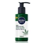 NIVEA MEN Sensitive Pro Ultra Calming Facial Balm (150 ml), Aftershave Balm Enriched With Hemp Seed Oil And Vitamin E For Stress-Minimising Face