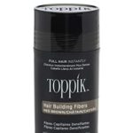 Toppik Hair Building Fibres Powder, Medium Brown - for A Thicker-looking Hairline, Crown and Beard, Instant Thinning Concealer for Men and Women