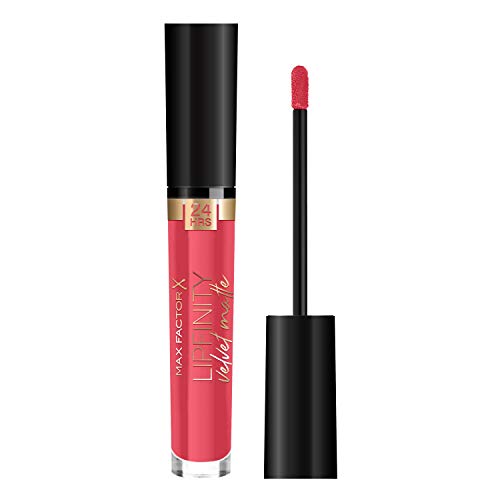 Max Factor Lipfinity Velvet Matte Lipstick, Cool Coral - 3.5 ml