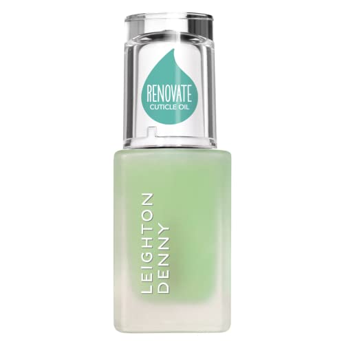 LEIGHTON DENNY Renovate Regime - Intensive Nail Repair Cream For Ridged, Dry, Peeling Nails & Hydrating Cuticle Oil, 110 g (Pack of 1)