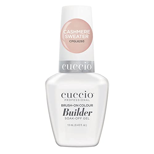 Cuccio Brush on Colour Builder Gel with Calcium LED/UV 13ml Clear