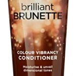 John Frieda Brilliant Brunette Colour Vibrancy Conditioner 250 ml, Conditioner for Brunette Hair, Hydrating Conditioner for Brown Hair