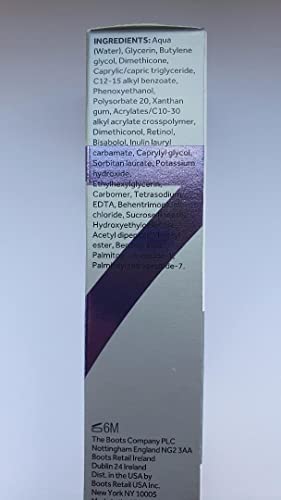 No7 Pure Retinol (0.3% Retinol) Night Concentrate 30ml (pack of 1) - Fragrance Free