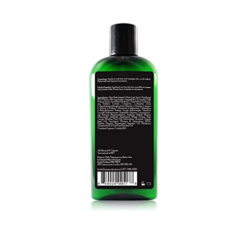 Brickell Men's Daily Strengthening Shampoo for Men, Natural and Organic Featuring Mint and Tea Tree Oil To Soothe Dry and Itchy Scalp, Sulfate Fr