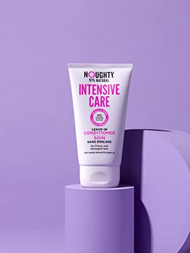 Noughty 97% Natural, Intensive Care Leave In Conditioner, 97% Natural Sulphate Free Vegan Haircare, Hydrating Formula for Dry, Frizzy and Damaged