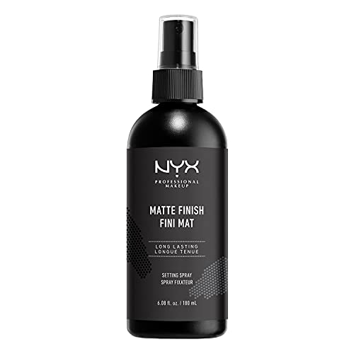 NYX Professional Makeup Setting Spray, Long Lasting Formula, Vegan, Matte Finish, 60 ml