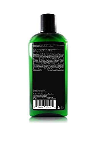 Brickell Men's Purifying Charcoal Face Wash for Men, Natural and Organic Daily Facial Cleanser, 236 mL, Scented