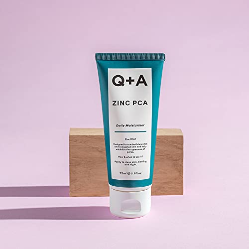 Q+A Zinc PCA Daily Moisturiser, 75ml