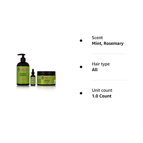 Mielle/Rosemary Mint Strengthening/Shampoo/Hair Masque/Scalp & Hair Strengthening Oil (Serum) / Deal/Gift Set