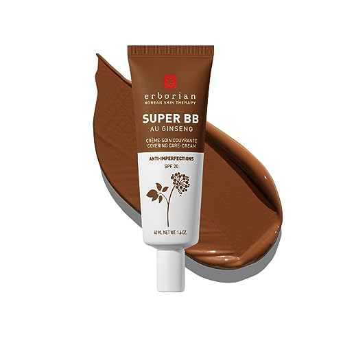 Erborian - Super BB Cream with Ginseng - Full coverage BB cream for acne prone skin - Erborian Korean Skincare