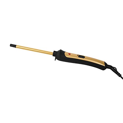 Bauer 38860 Tourma Pro Styler Curling Wand / Produces Professional Looking Curls For All Hair Types / Ultra Slim 9mm Barrel / 200° Heat / 360° Sw