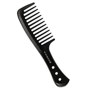 Wide Tooth Comb: Unlock the Power of Perfect Curls - Smooth, Sturdy & Anti-Static - Your Secret Weapon for Gorgeous Long Wet or Curly Hair