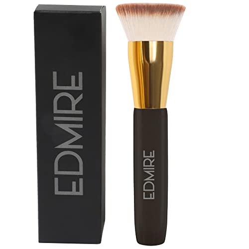 EDMIRE 10pcs Makeup Brushes including Foundation Brush, Eyeshadow and Eyebrow brushes. Essential Make up Brushes Set Gift for Women, Make up Brus