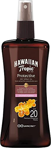 HAWAIIAN TROPIC - Protective Dry Oil Spray SPF 20 | 200ml