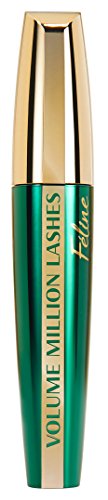 L'Oreal Paris Volume Million Lashes Feline Mascara, Longer Looking, Defined Lashes, Black, 9.2 ml (Pack of 1)