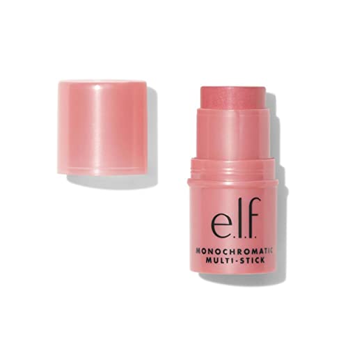 e.l.f. Monochromatic Multi Stick, Creamy, Lightweight, Versatile, Luxurious, Adds Shimmer, Easy To Use On The Go, Blends Effortlessly, Dazzling P