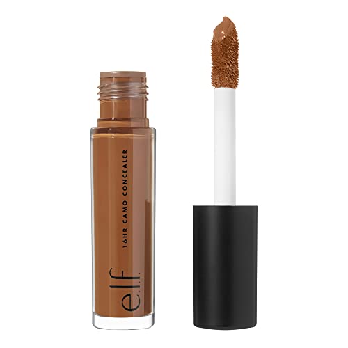 e.l.f. 16HR Camo Concealer, Full Coverage & Highly Pigmented, Matte Finish, Fair Rose, 0.203 Fl Oz (6mL)