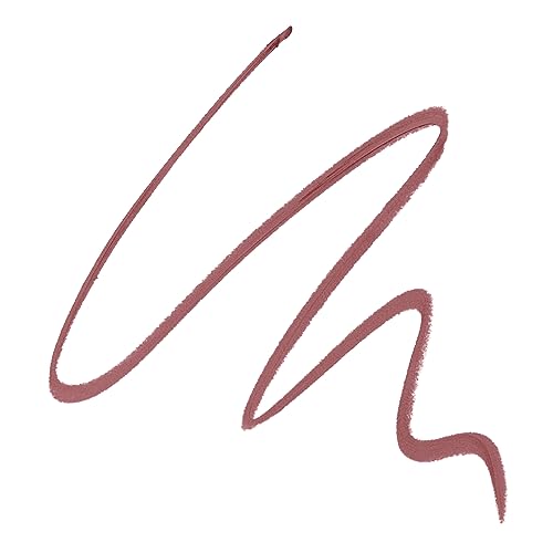 e.l.f. Love Triangle Lip Filler Liner, 2-in-1 Lip Liner Pencil For Sculpting & Filling, Long-Lasting Intense colour, Mauve