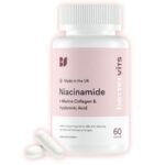 BetterVits Niacinamide Complex | Full Skin Coverage | Hair & Nails | Smooths & Hydrates | with Marine Collagen & Hyaluronic Acid