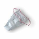 Disposable White G Strings Thongs Spray Tanning Waxing X50 Individually Wrapped