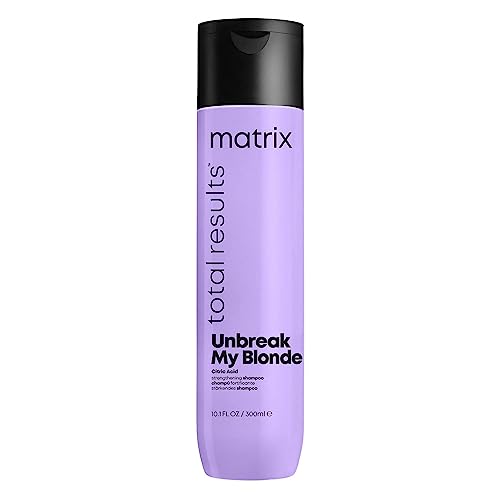 Matrix Hair Strengthening Shampoo, For Pre-Lightened or Bleached Blondes, Unbreak My Blonde