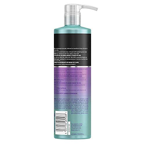 John Frieda Frizz Ease Weightless Wonder Shampoo and Conditioner Duo Pack 2 x 500ml, Lightweight Shampoo and Conditioner for Frizzy Hair, Anti-Fr