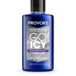 PRO:VOKE Touch of Silver Go Icy Conditioner 150 ml, Icy Platinum Look in Just 1 Wash, Triple Toning Technology to Cool Down Warmer Brassy Tones f