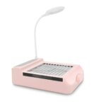 Nail Dust Collector Powerful Nail Dust Extractor Fan, Adjustable Suction AONOLOVO Nail Vacuum Dust Collector Suction Fan Machine for Acrylic Nail