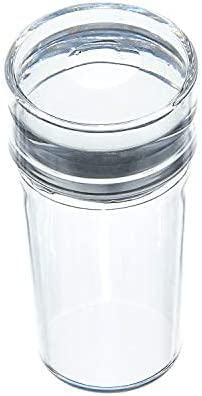 Cetornie One Piece Clear Silicone Jelly Stamper with Scraper Clear Nail Art Jelly Stamper Nail Art Stamping Stamper for Manicure Tools