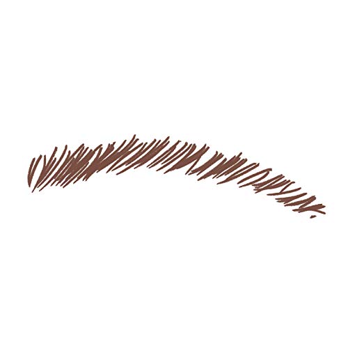 Rimmel London Brow Pro Micro 24HR Precision-Stroke Pen, Microfilling Felt Tip, Soft Brown, 1 ml