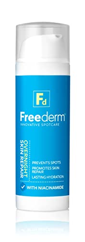FREEDERM Overnight Skin Repair for Spot Prone Skin, Visibly Reduces Spots and Redness, With Niacinamide and Vitamin B3, Clear, 50 ml