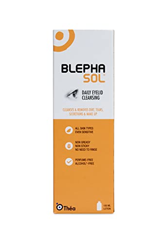 Blephasol Micellar Eyelid Cleansing Lotion 100ml | Effective and Gentle Cleansing for Make-Up Removal, Inflamed and Sensitive Eyelids | Soap & Al