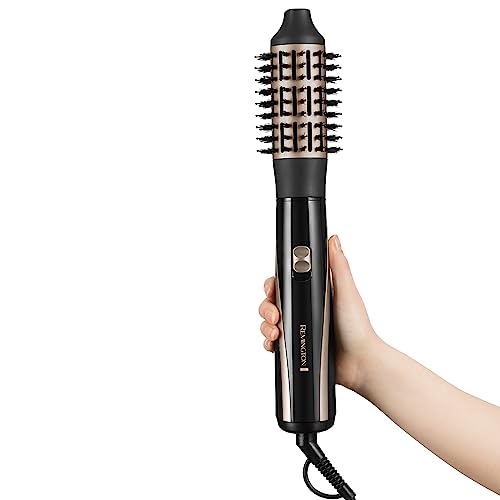 Remington Blow and Dry Caring Air Styler - Hair Dryer, Hot Brush and Hair Curler for All Hair Lenghts, 6 Attachments, 1200 Watts, AS7700