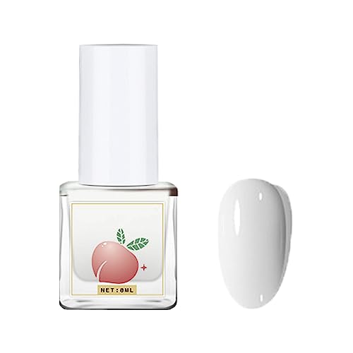 Shefave Pearl Nail Polish,Quick Dry Nail Polish - Natural Water Based Long Lasting Glossy Easy Peel off Fruity Aroma No Need Cure Nail Varnish -