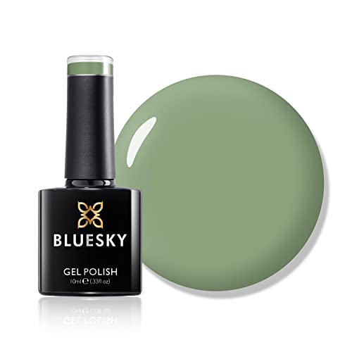 Bluesky Gel Nail Polish, SS22, Spring 2022, Get A Break SS2211, Khaki Green, Long Lasting, Chip Resistant, 10ml (Requires Drying Under UV or LED
