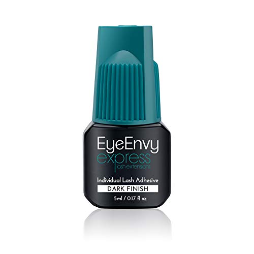 EyeEnvy express lash extensions Individual Lash Adhesive Strong Black Cluster Eyelash Glue Latex Free Waterproof