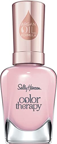Sally Hansen Colour Therapy Nail Polish with Argan Oil, 14.7 ml, 220 Rosy Quartz