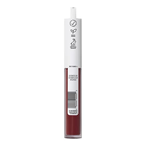 e.l.f. Lip Lacquer, Nourishing, Non-Sticky Ultra-Shine Lip Gloss With Sheer Color, Infused With Vitamins A & E, Vegan & Cruelty-Free, Black Cherr